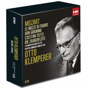 EMI New Release Otto Klemperer box-set, Operas by Mozart