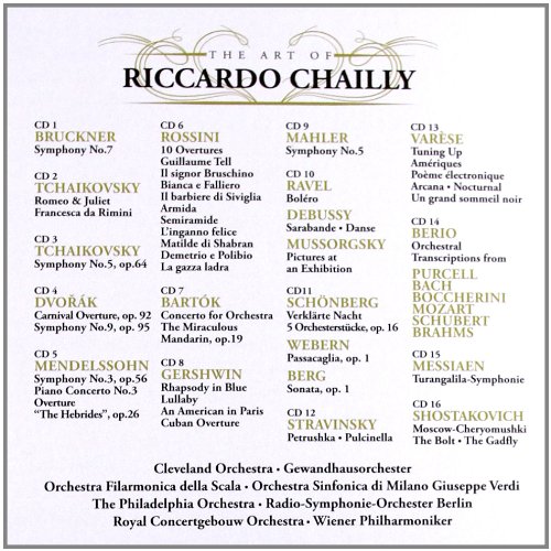 The Art of Chailly on Decca