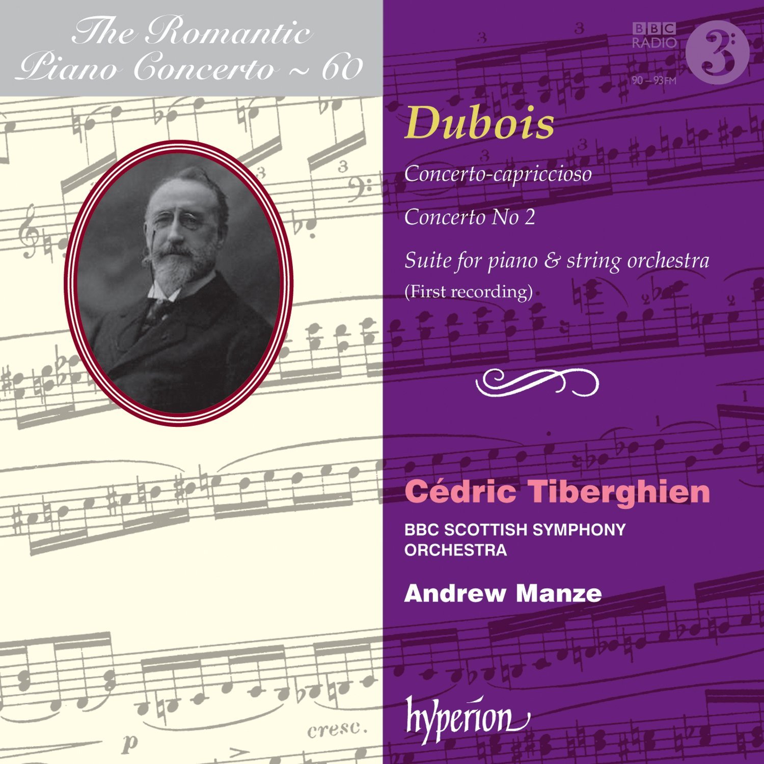 Romantic Théodore Dubois, The Piano Concerto Vol.60 on Hyperion