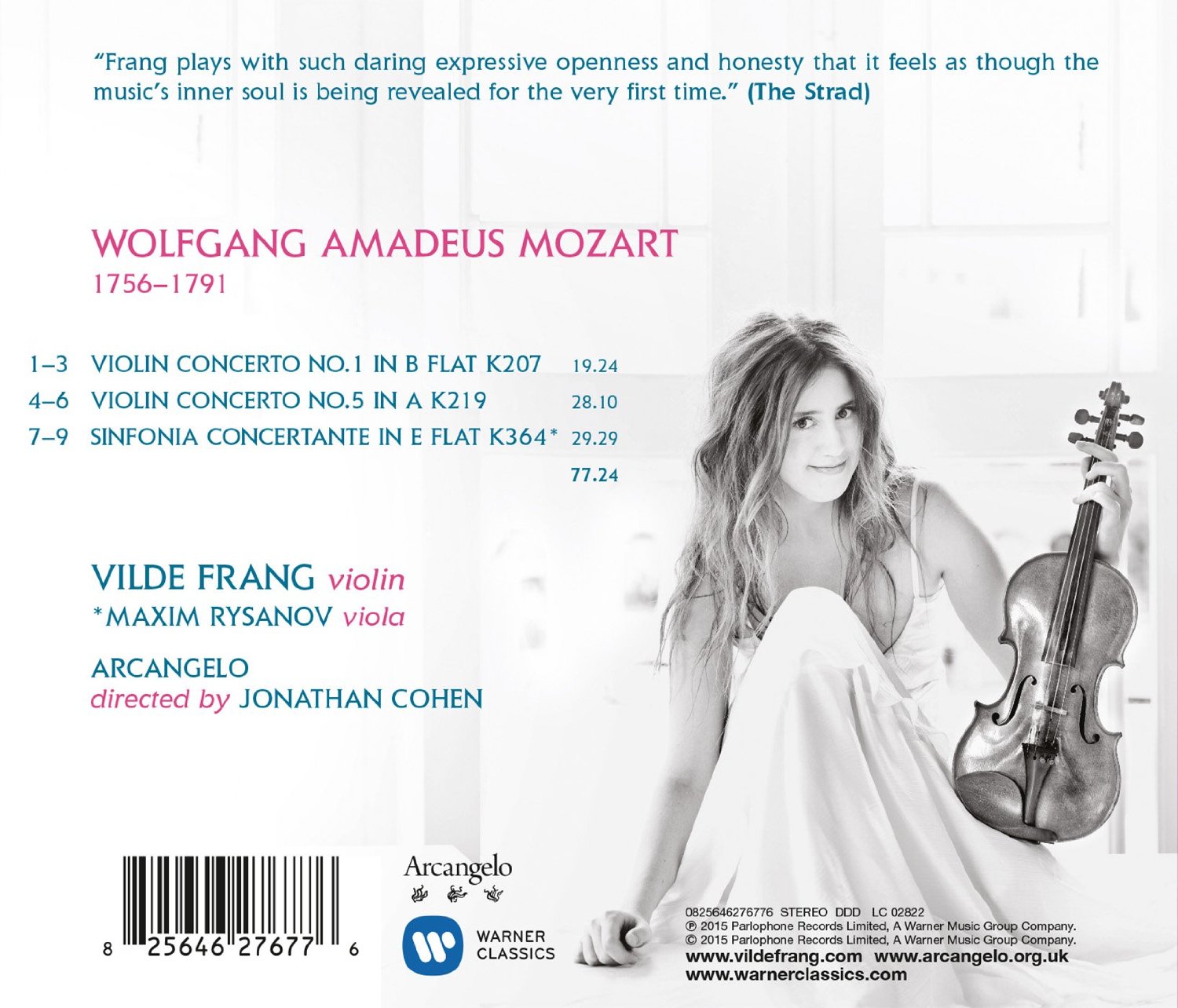 Vilde Frang & Mozart‘s Violin Concertos
