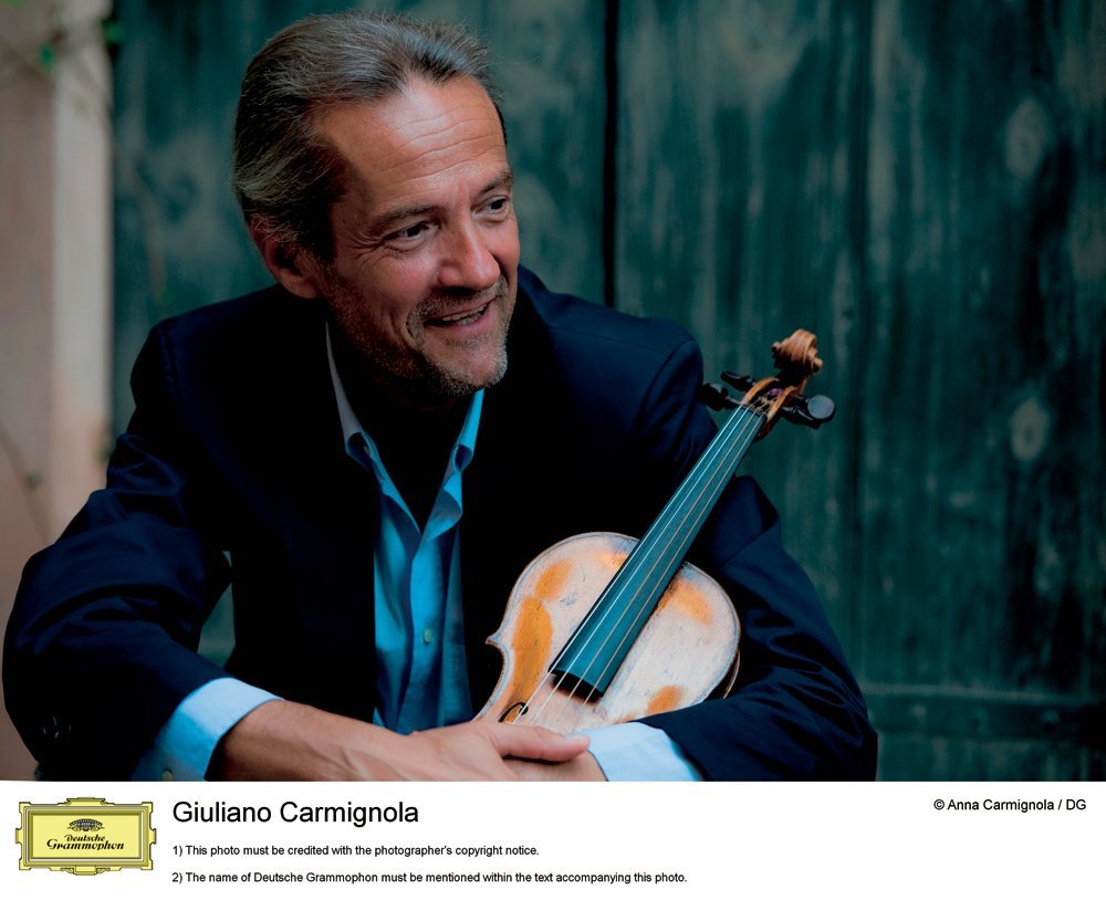 Giuliano Carmignola New Vivaldi Violin Concertos on Archiv Produktion