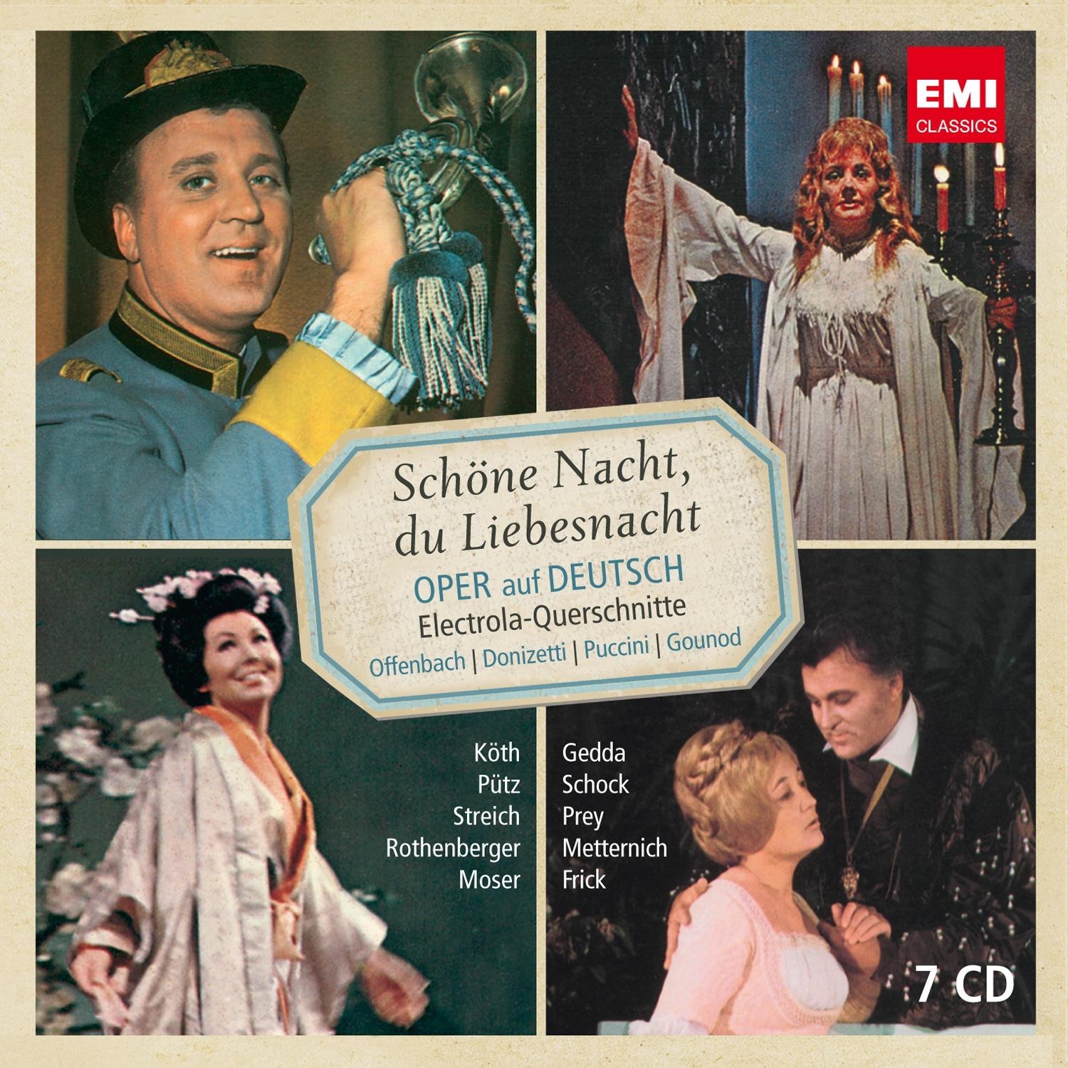 New Opera Series box-set, sung in German from the Italian and French repertoire on EMI, Schone Nacht, Du Liebesnacht