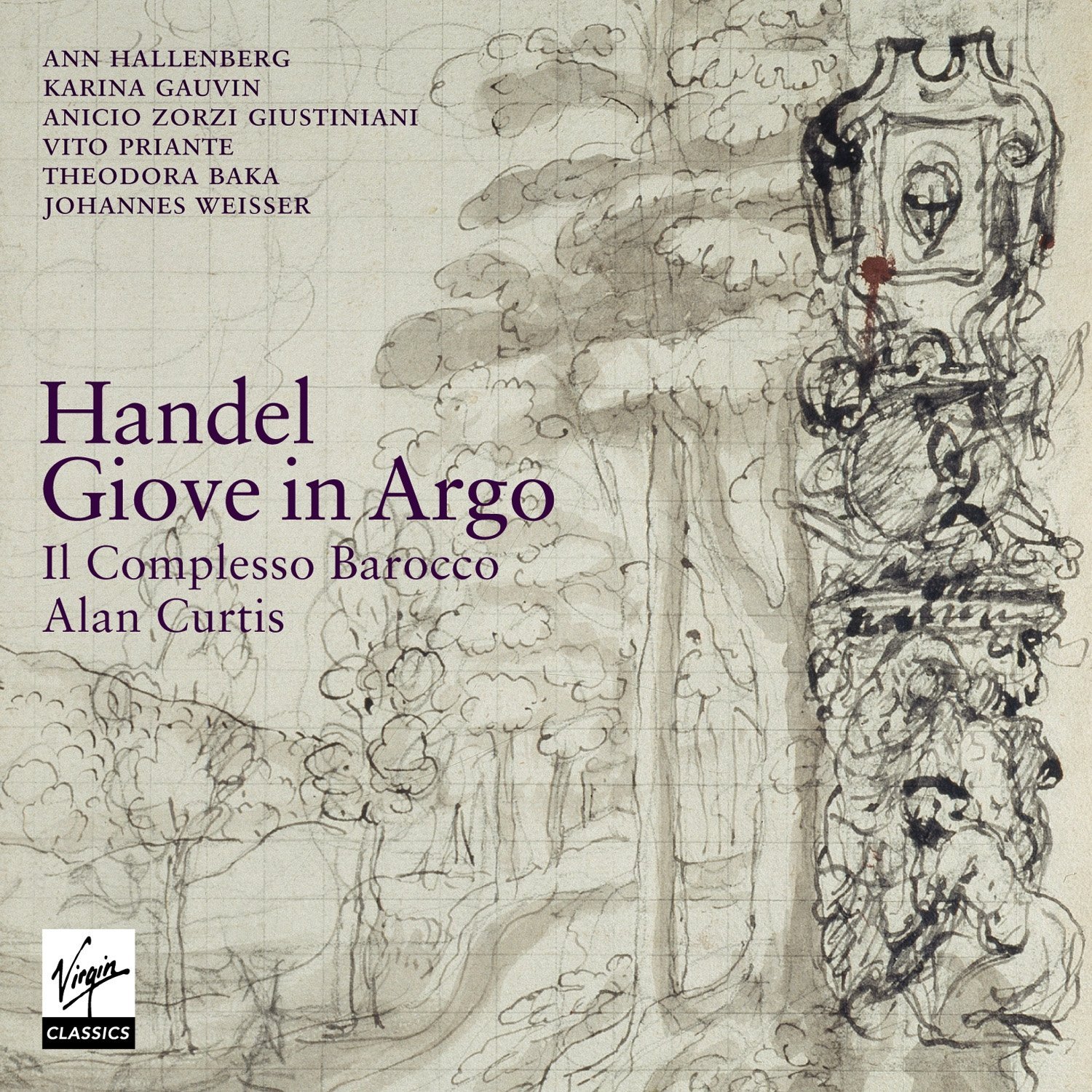 New Handel opera recording, Giove in Argo on Virgin Classics