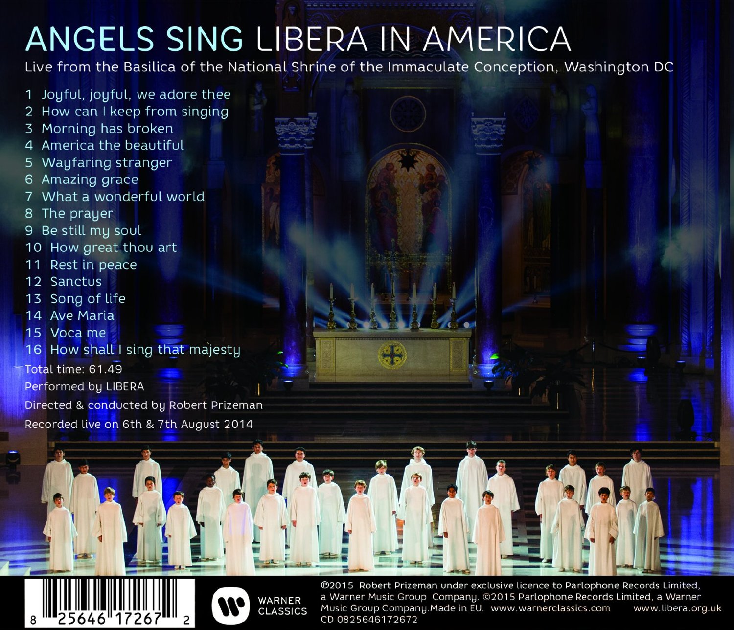  Libera as Angels Sing, Sing in America